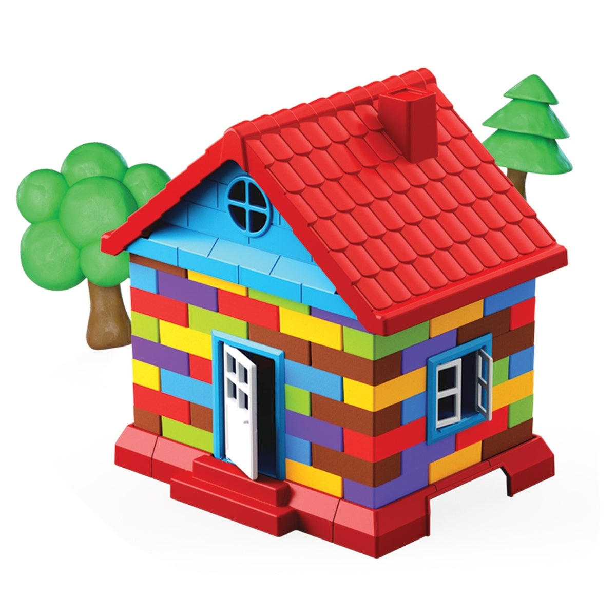 ערכת יצירה בבצק בית לבנייה