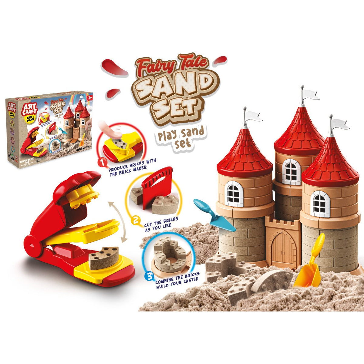 Magic Sand Fairy Castle