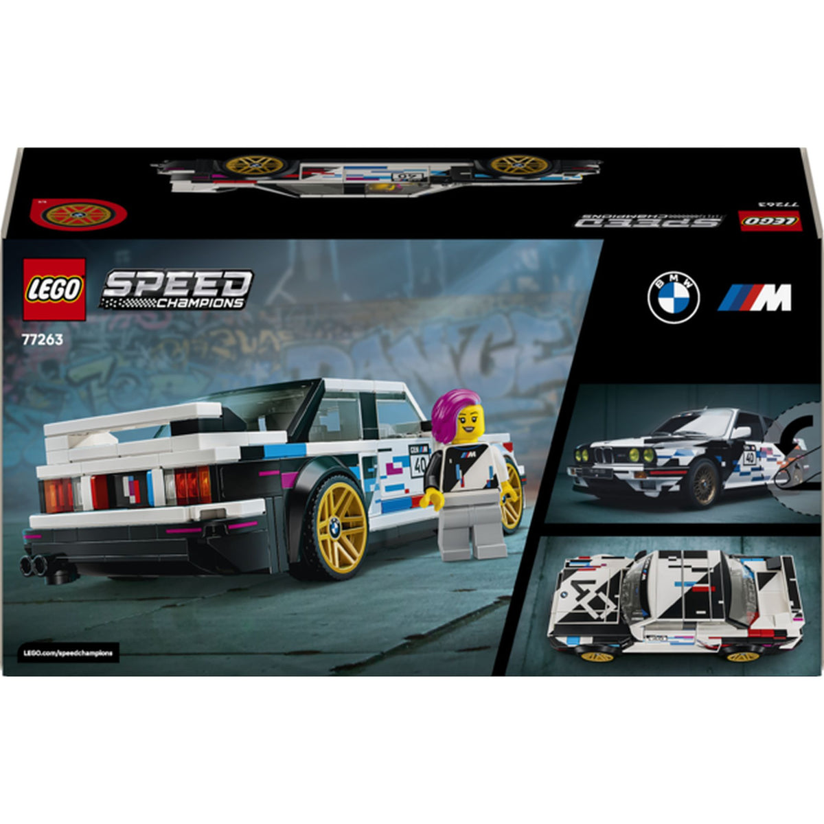 לגו ספיד צ'מפיונס – מכונית 77263 – (E30) BMW M3