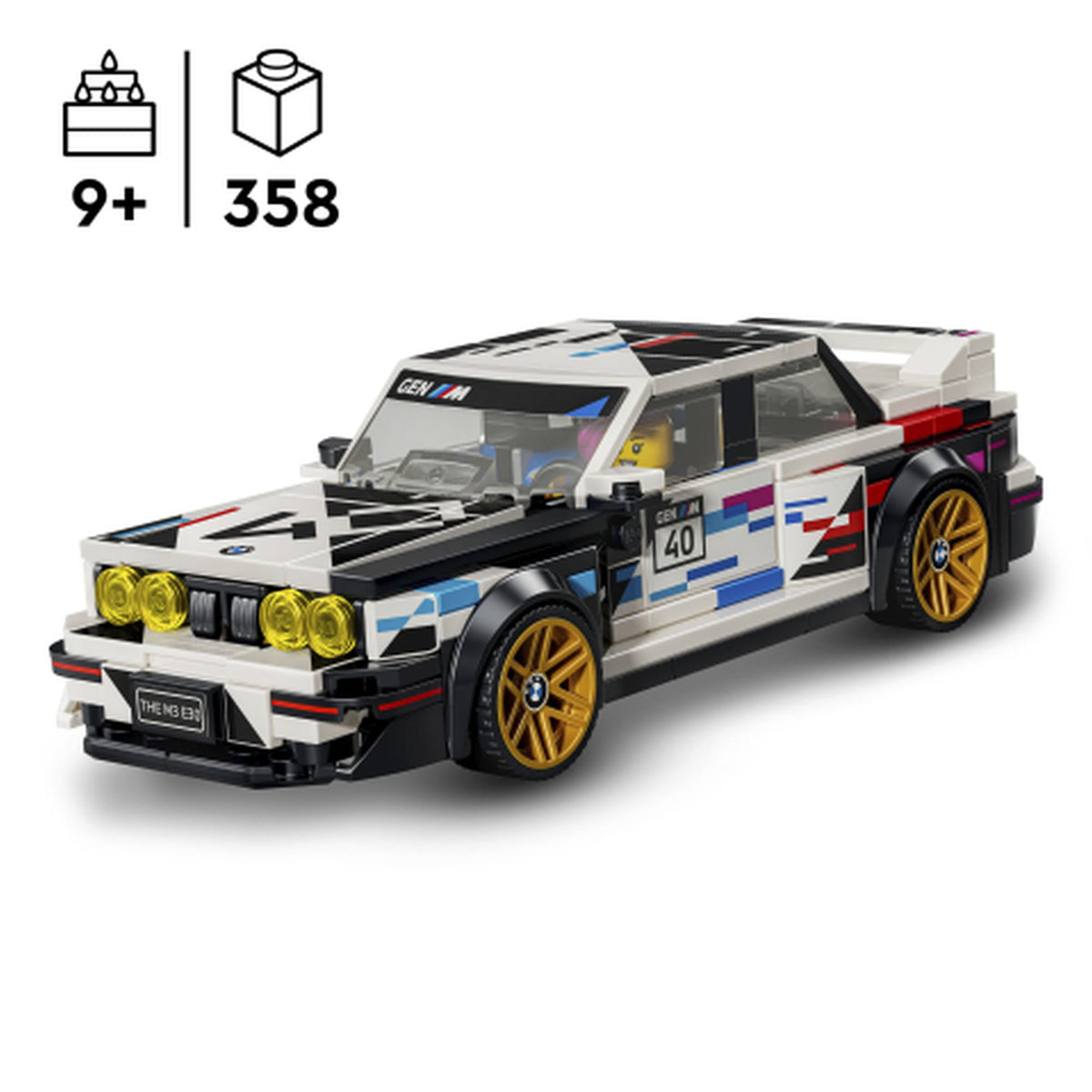 לגו ספיד צ'מפיונס – מכונית 77263 – (E30) BMW M3