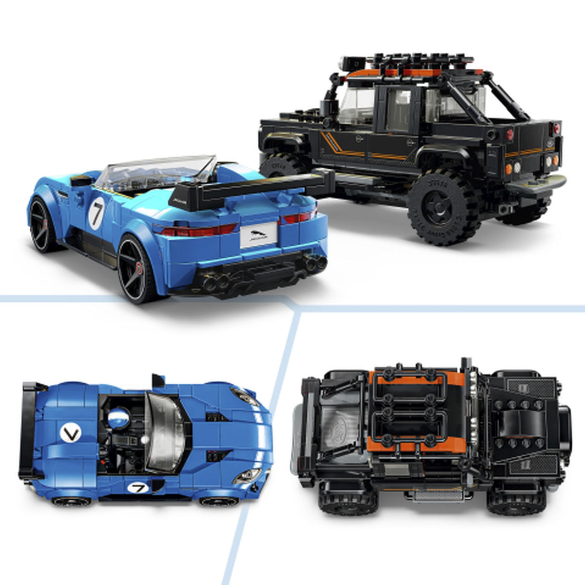 LAND ROVER DEFENDER و JAGUAR PROJECT 7