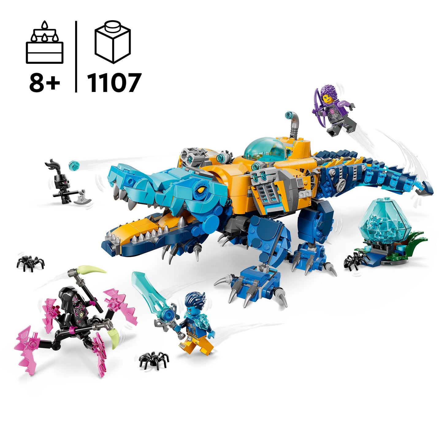 לגו דרימז  צוללת תנין 71512