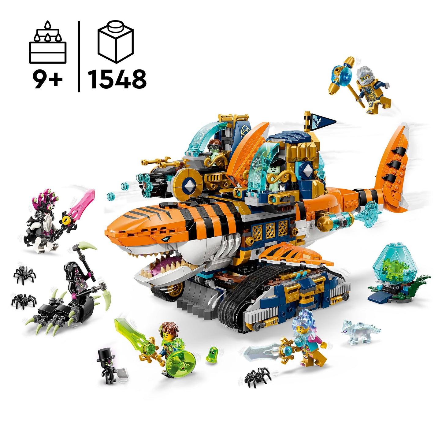 לגו דרימז טנק כריש טיגריסי 71515