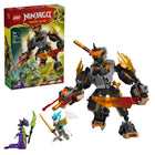 LEGO Ninjago Cole's Mech & Zane's Dragon Power Car Race 71854