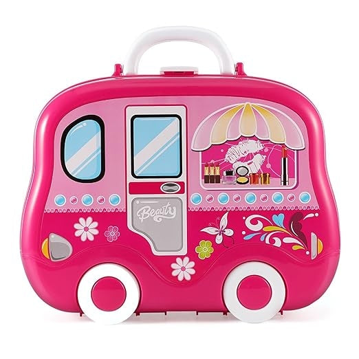 מזוודת יופי ותכשיטים נסיכות 38 סמ