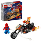 LEGO Superheroes Spider-Man vs. Ghost Rider on Bike 76335