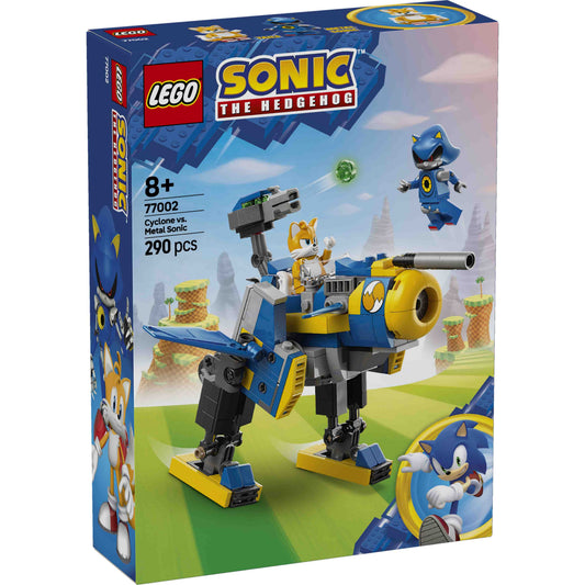 לגו סוניק ציקלון נגד מטל סוניק 77002