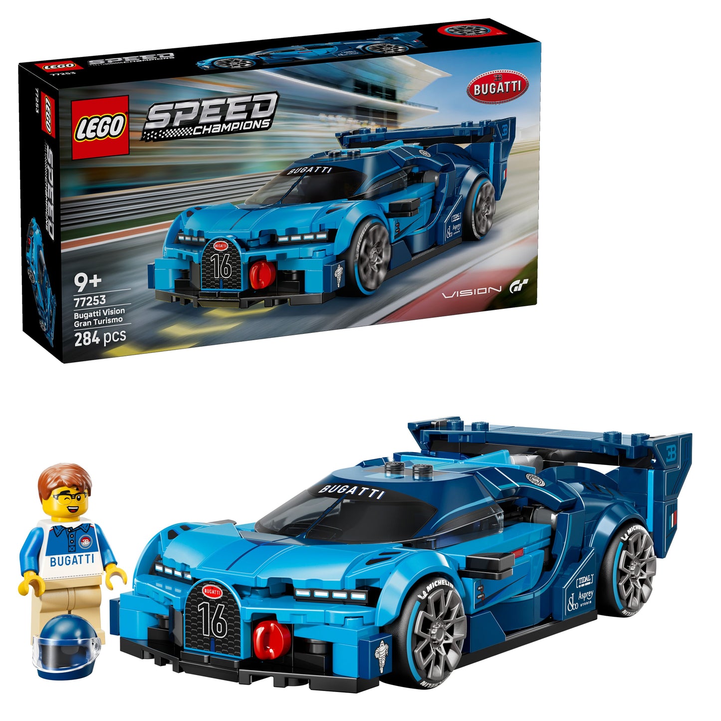 לגו ספיד מכונית היפר ספורט 77253  BUGATTI VISION GT
