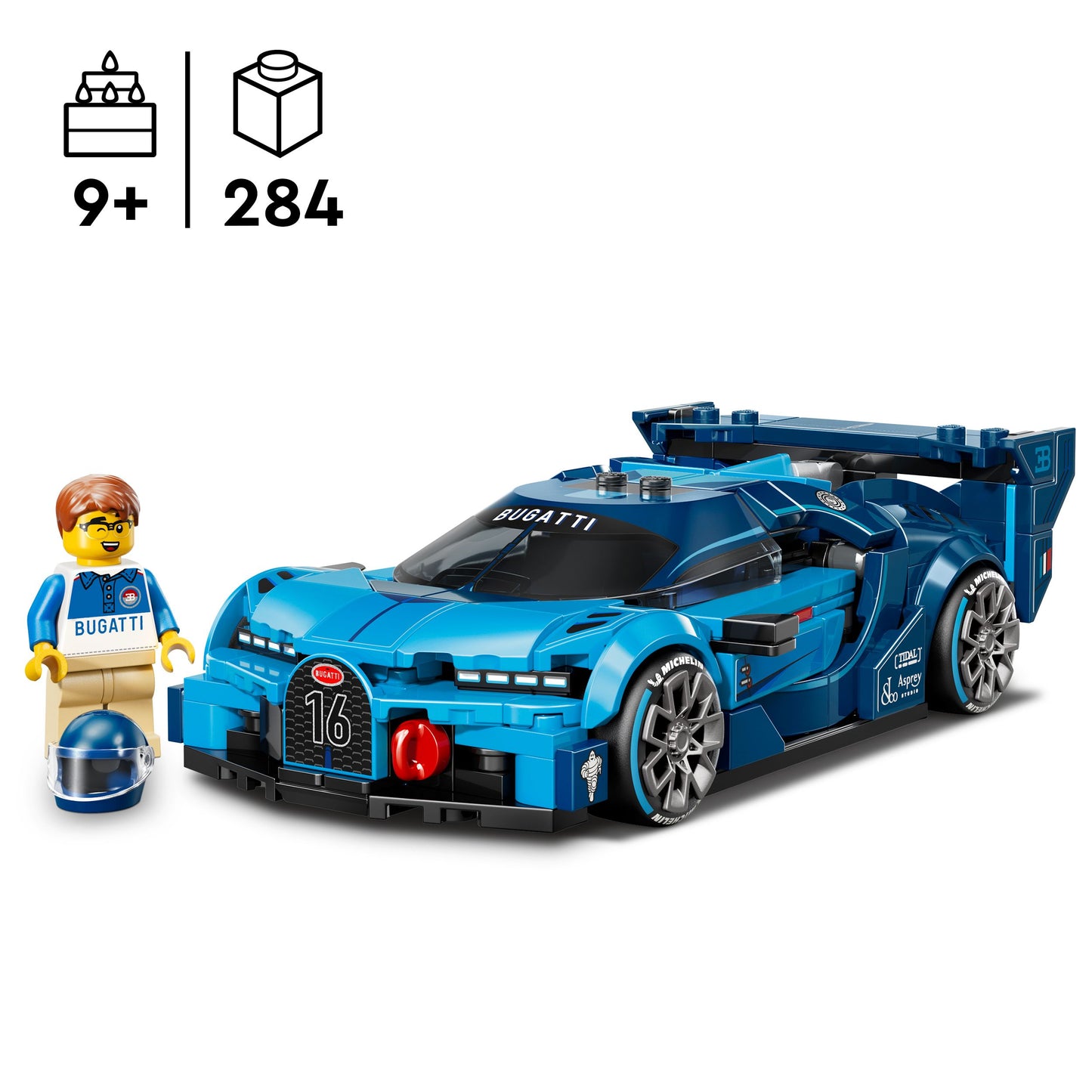 לגו ספיד מכונית היפר ספורט 77253  BUGATTI VISION GT