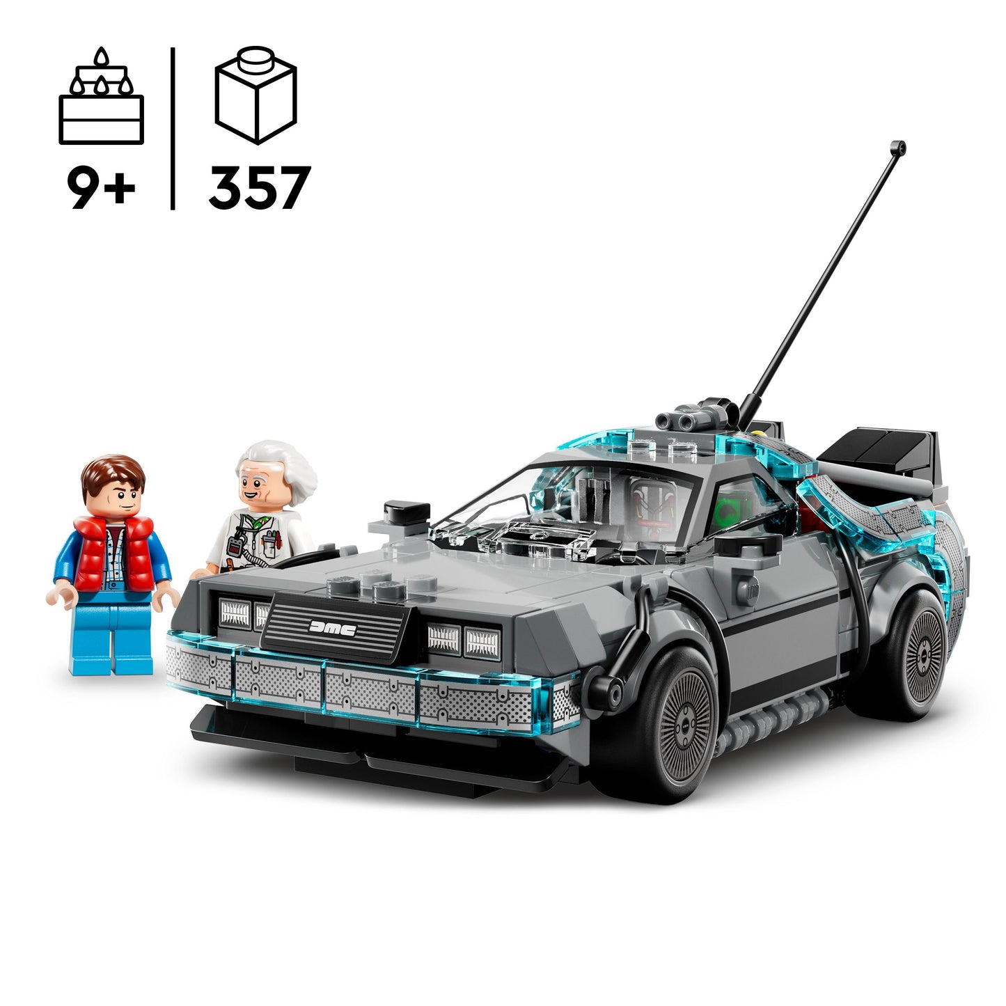 לגו ספיד מכונת הזמן מהסרט בחזרה לעתיד 77256