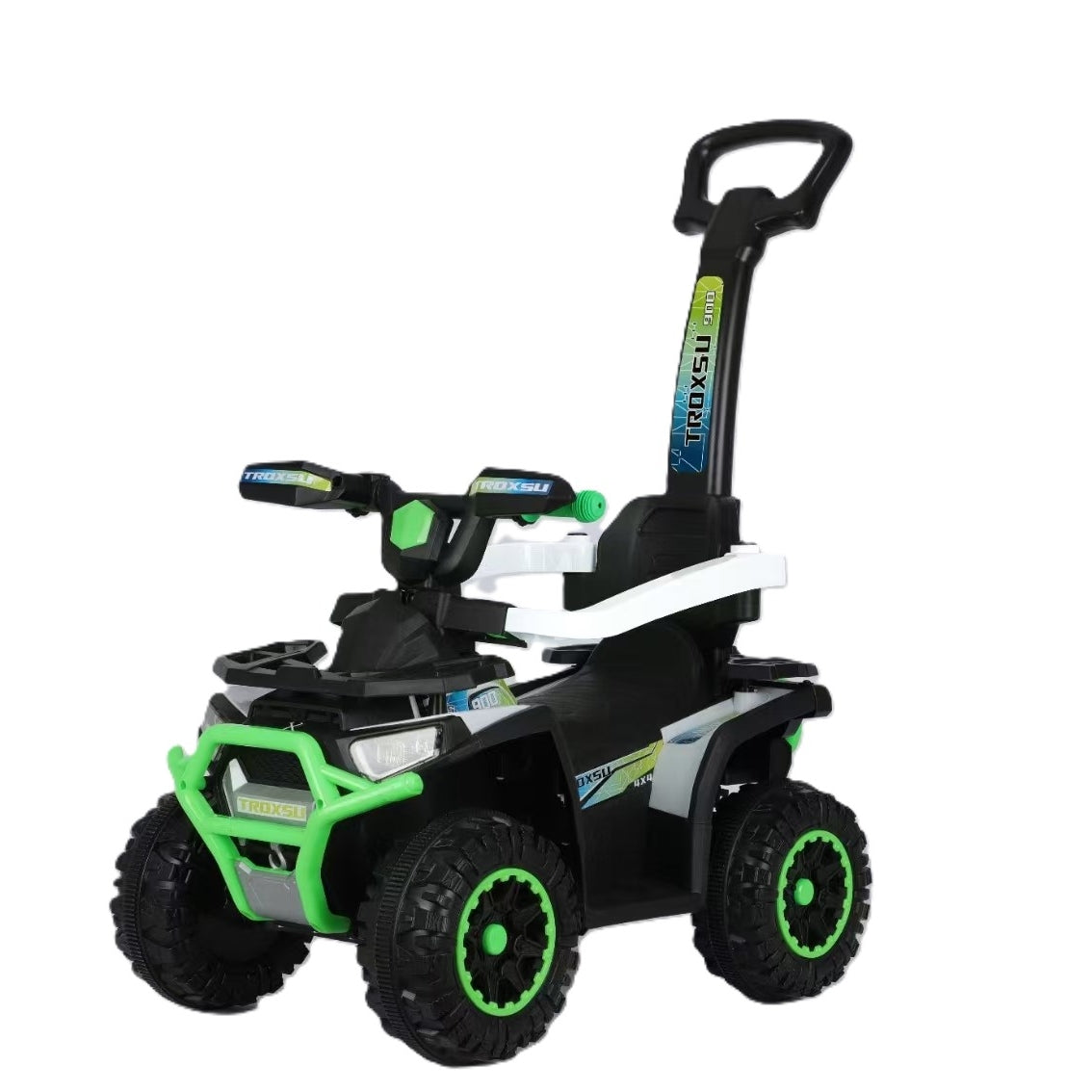 בימבה טרקטורון מוט דחיפה ירוק אור וצליל