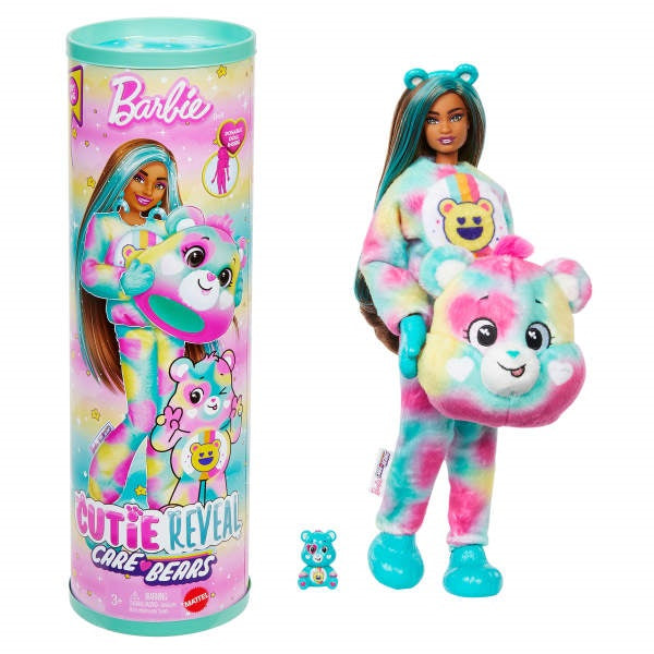 ברבי קיוטי ריביל סדרת דובוני אכפת לי אנרגטית טורקיז