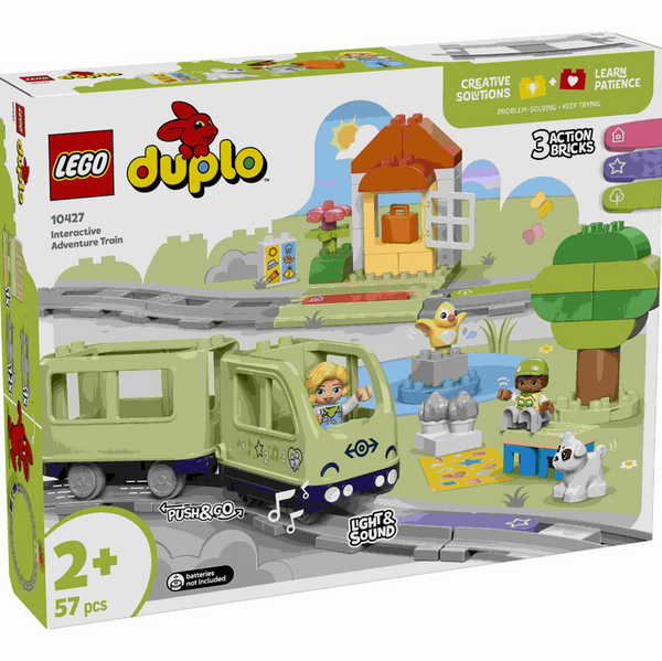 לגו דופלו רכבת הרפתקאות אינטראקטיבית 10427