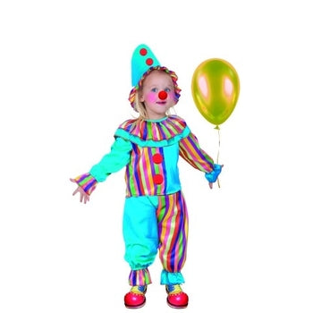 תחפושת ליצן תכלת מידה 1 גילאי 8-12 חודשים שושי זוהר