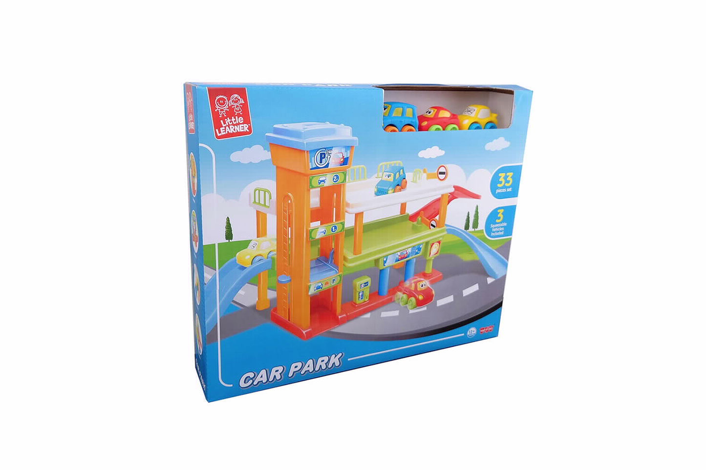 מארז חניון 3 מפלסים עם מכוניות