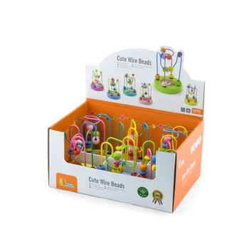 צעצועי עץ מבוך חרוזים קטן