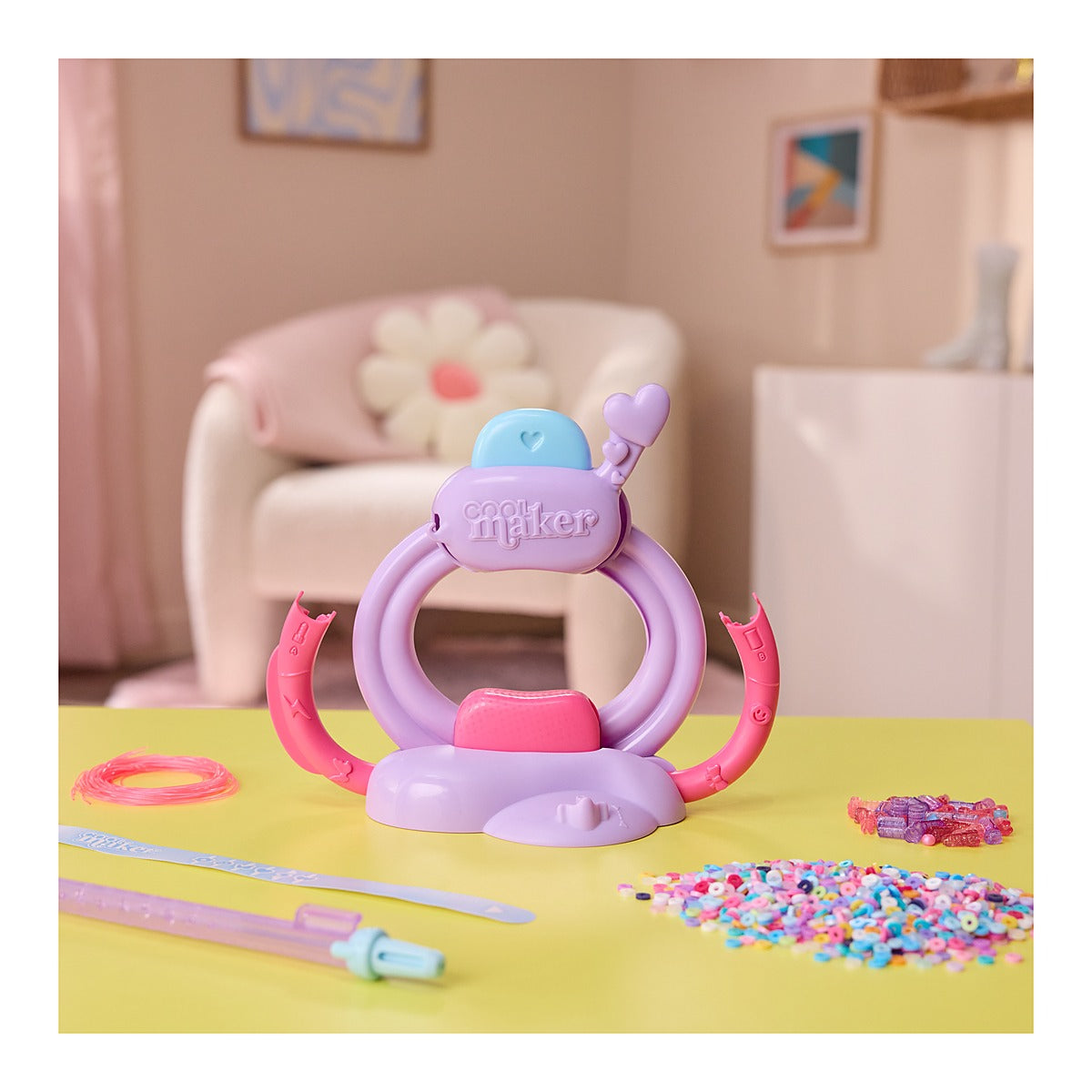 קול מייקר - עט חרוזים להכנת צמידי ידידות