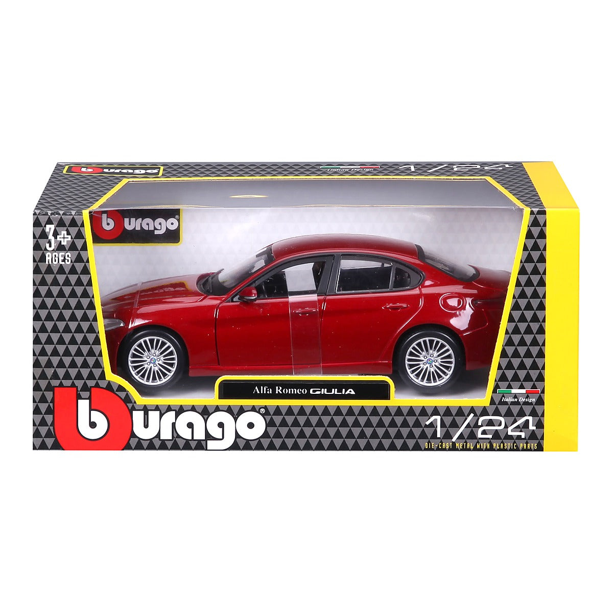 Giulia מכונית דגמים 1:24 אלפא רומאו BURAGO