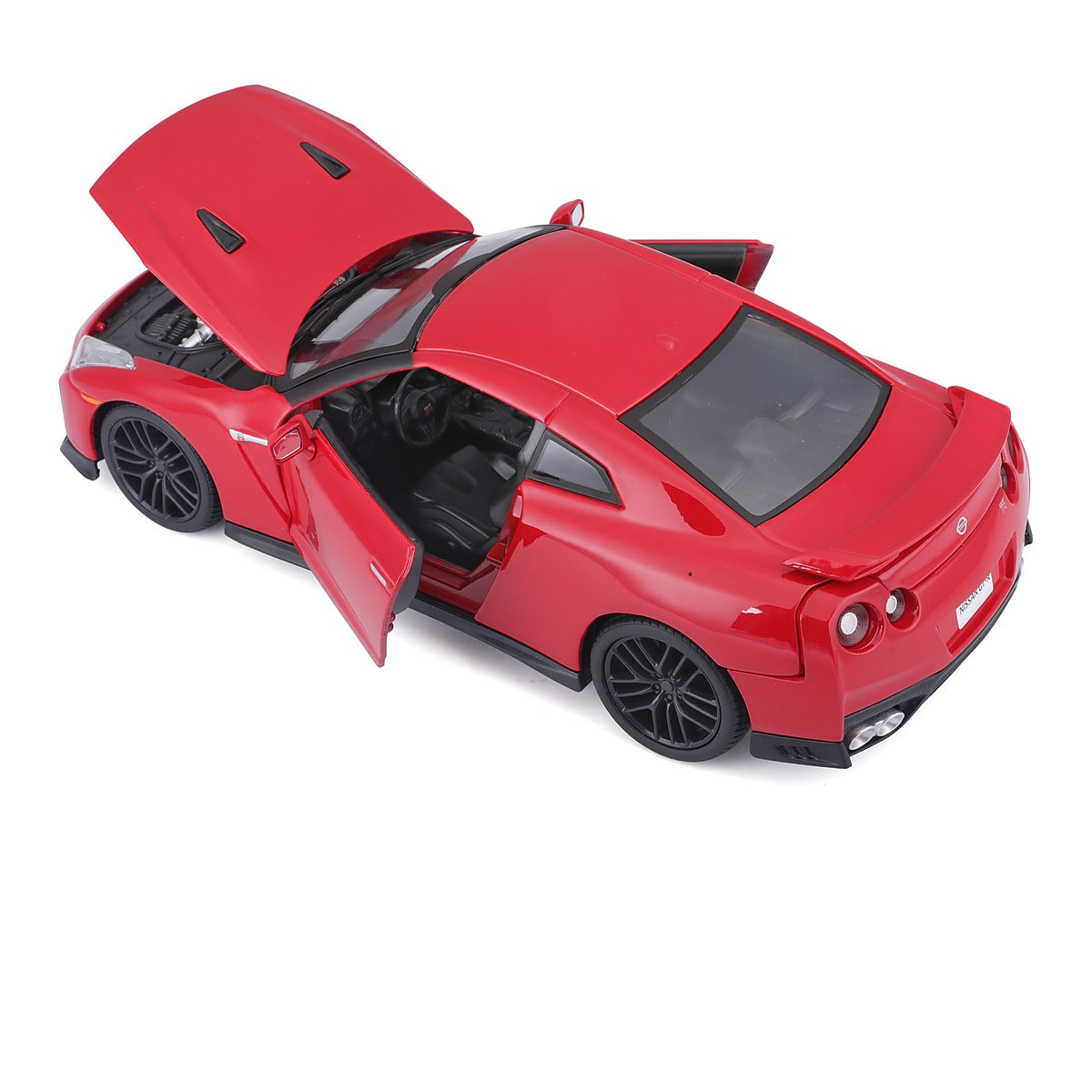 אדום GT-R מכונית דגמים 1:24 ניסאן BURAGO
