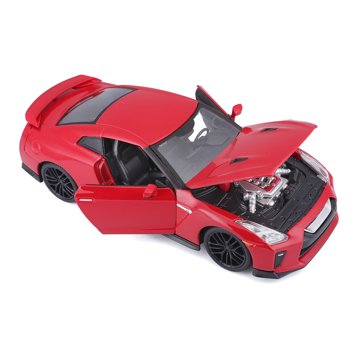 אדום GT-R מכונית דגמים 1:24 ניסאן BURAGO