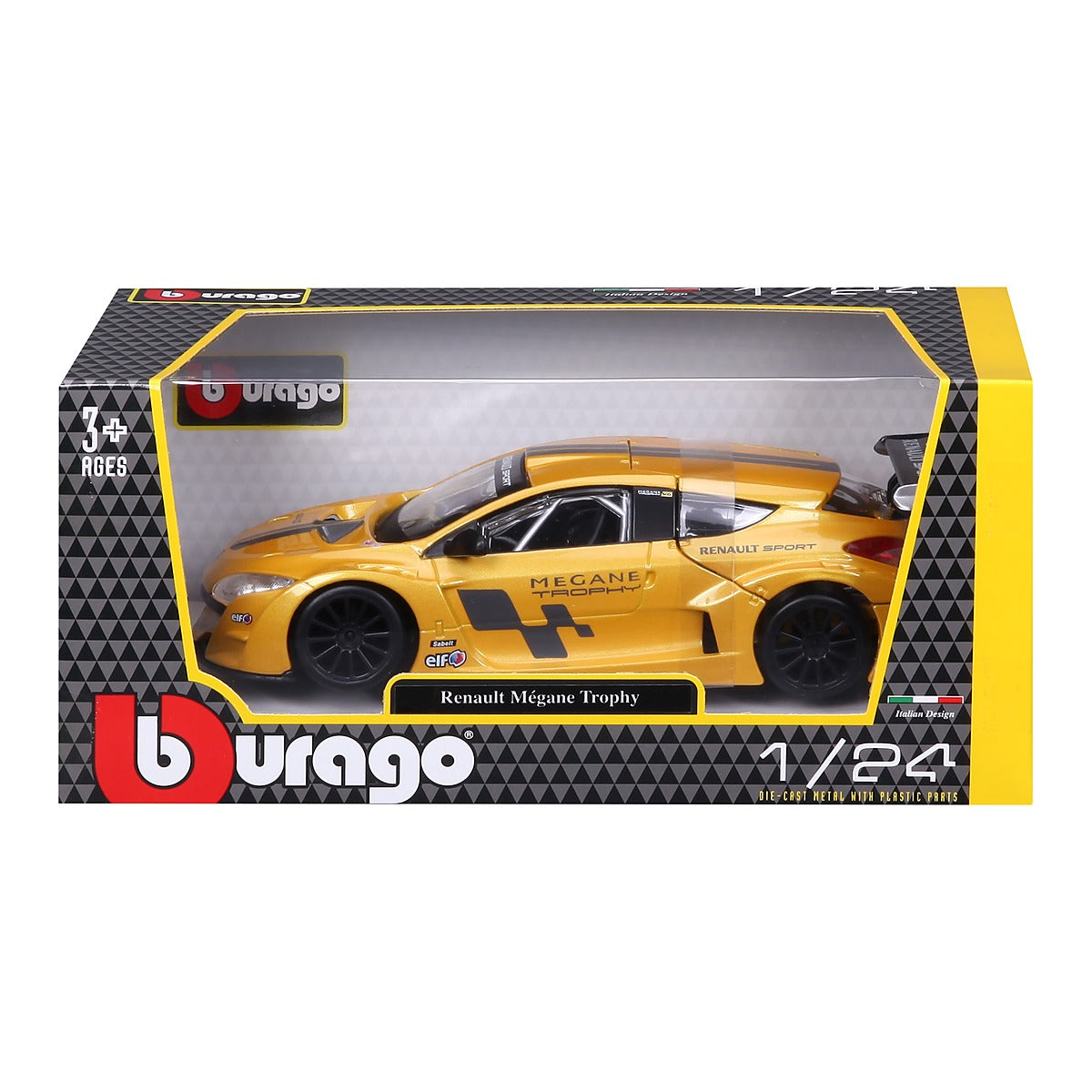 Trophy מכונית דגמים 1:24 רנו מגאן BURAGO
