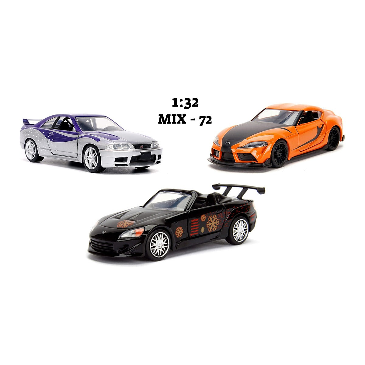 ג'אדה מודל 1:32 מיקס מהיר ועצבני  72 MIX