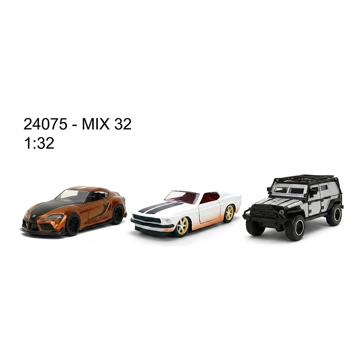 ג'אדה מודל 1:32 מיקס מהיר ועצבני  2 24075 - MIX דגם 2