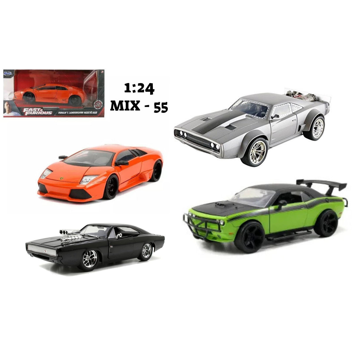 ג'אדה מודל 1:24 מיקס מהיר ועצבני  55 MIX