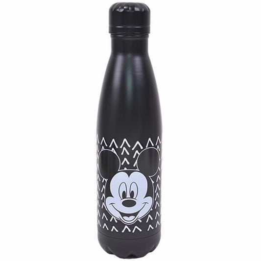 בקבוק נירוסטה מיקי מאוס שחור משולשים