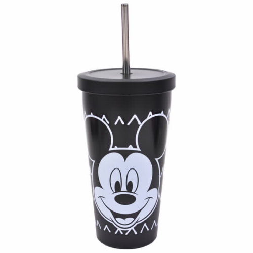 כוס נירוסטה מיקי מאוס שחור משולשים