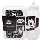 Mickey Mouse Lunch Box and Water Bottle Set - White
