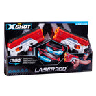 Two X-Shot Laser Tag Blasters