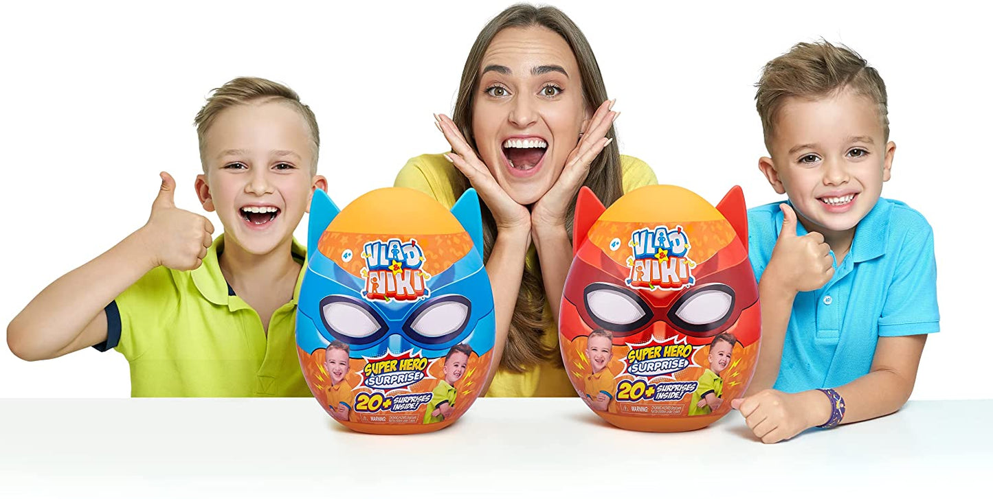 ביצת הפתעה גיבורי העל ולאד וניקי