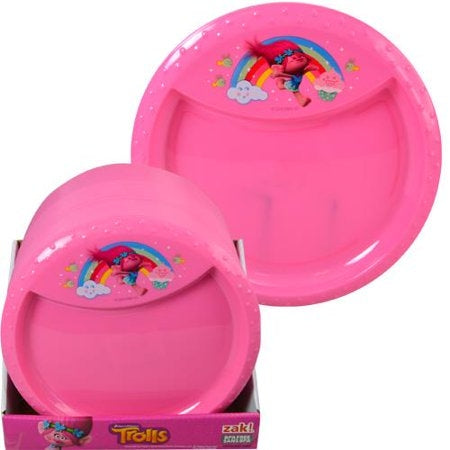 סט צלחות 21 סמ טרולים