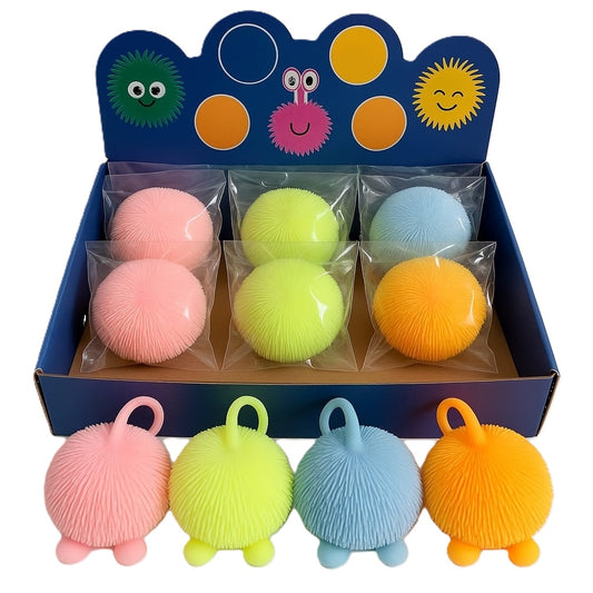 דמות כדור נמתח עם אור