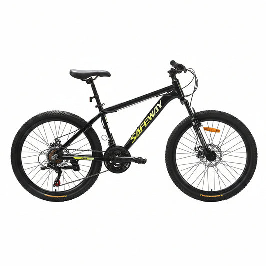 אופני הרים אלומניום 24" שחורSAFEWAY הילוכים 21