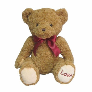 דובי פרווה עם סרט אדום 38 סמ