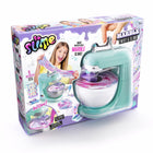 Slime with a mixer for color mixing