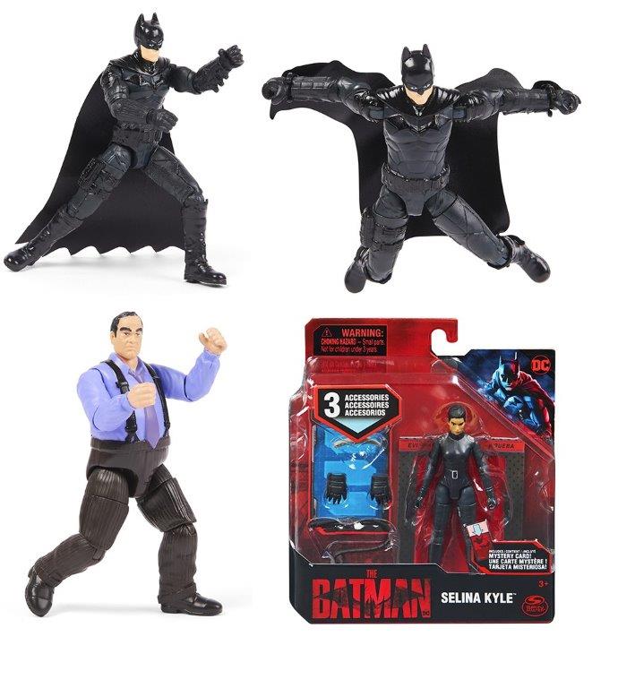 באטמן הסרט - דמות 10 סמ מגוון