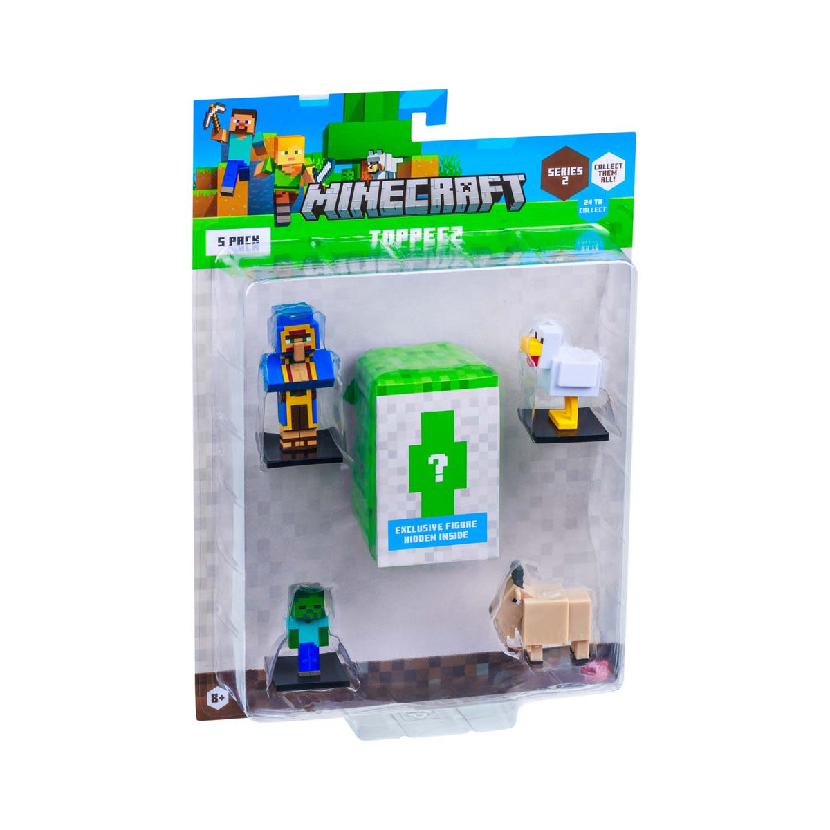 Minecraft - 5 figures in a blister pack