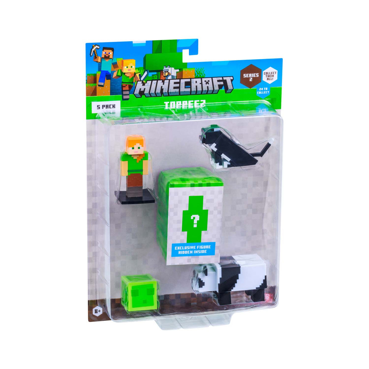 Minecraft - 5 figures in a blister pack