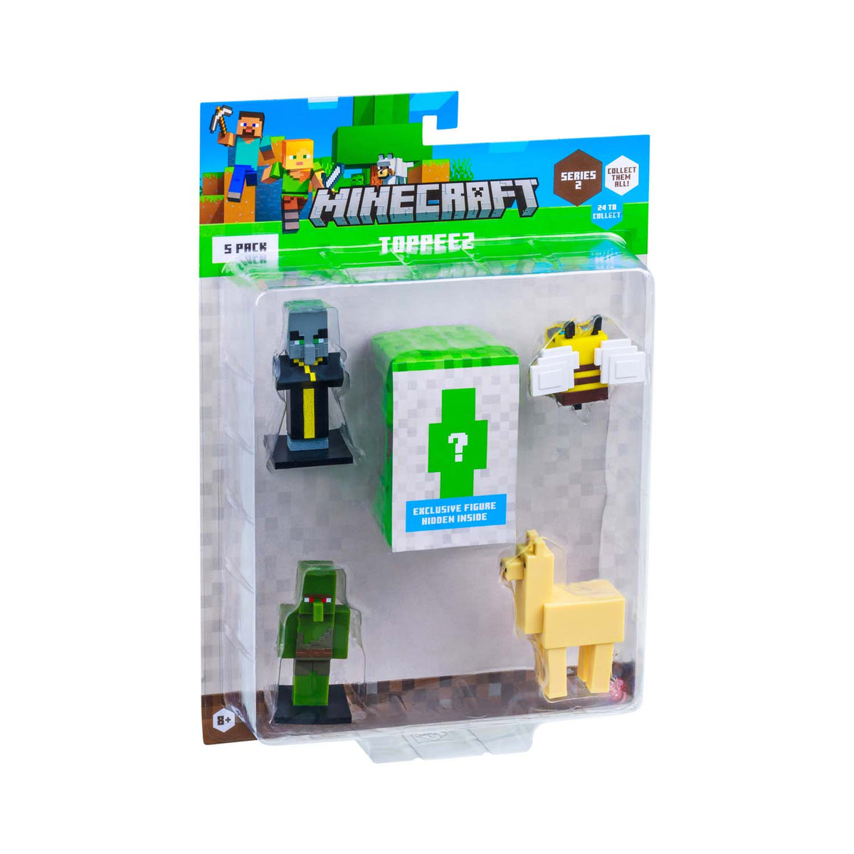 Minecraft - 5 figures in a blister pack