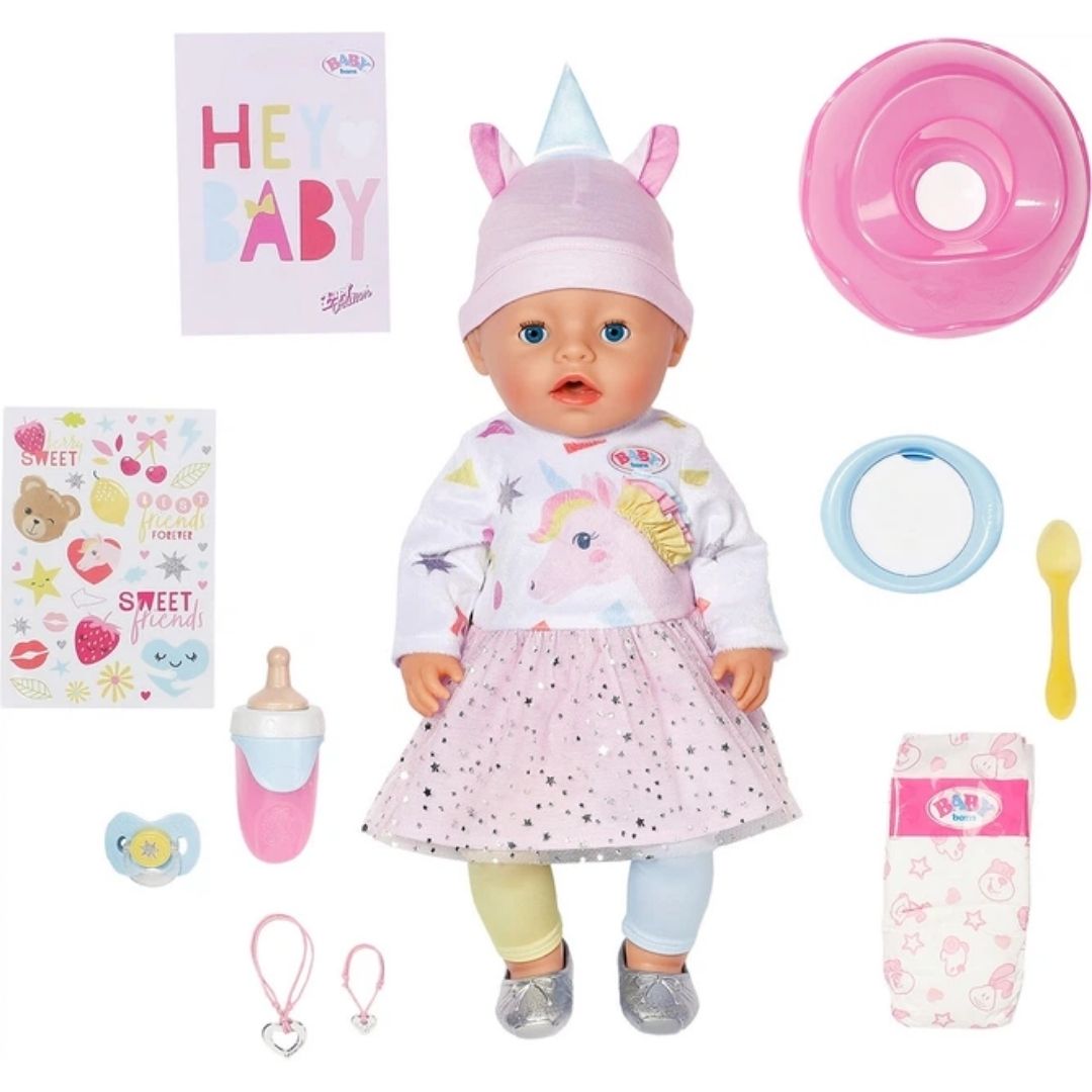 Baby Born - Emma 43cm Unicorn