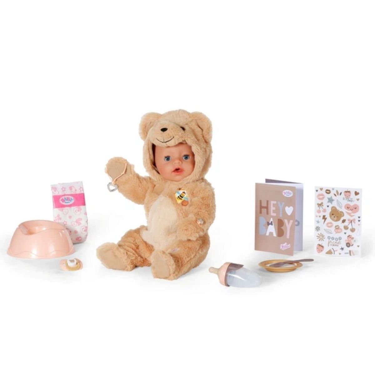 Baby Born - Emma 43 cm Bear Suit