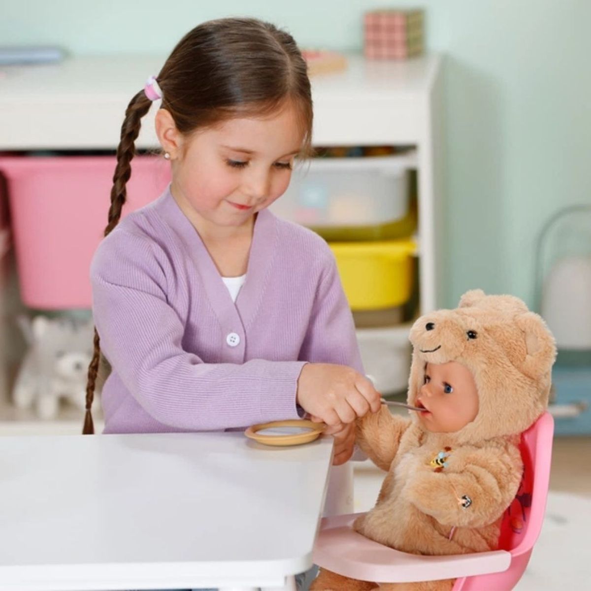 Baby Born - Emma 43 cm Bear Suit