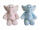 Blue-Pink Fur Elephant 26 cm
