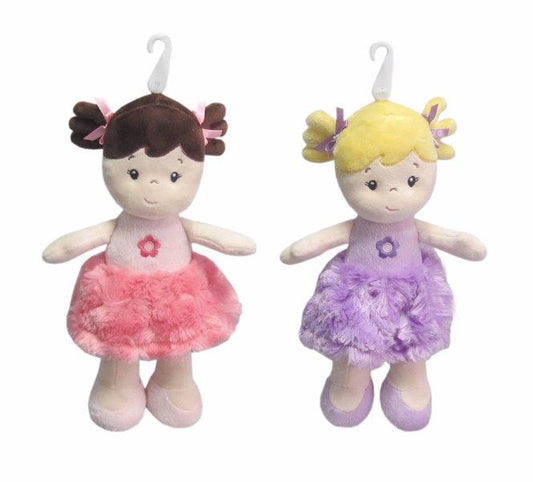 בובת בד 25 סמ - 2 צבעים