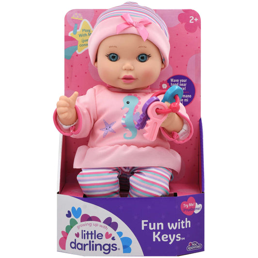בובת תינוק זזה עם מפתחות