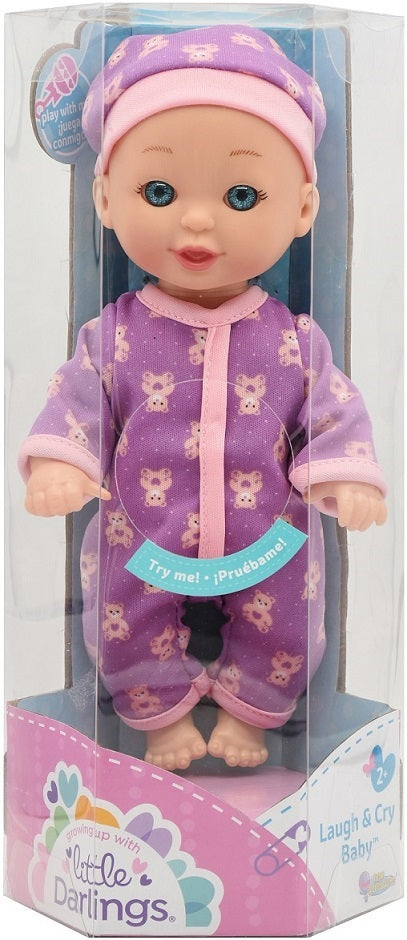 A doll that cries and laughs