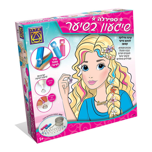 ספירלה שיגעון בשיער